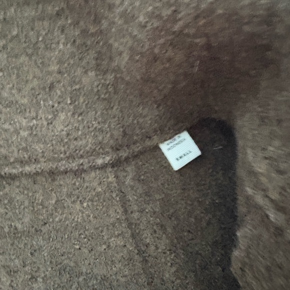 Buck Mason FELTED WOOL BLANKET COAT marled river rock - Picture 4 of 4